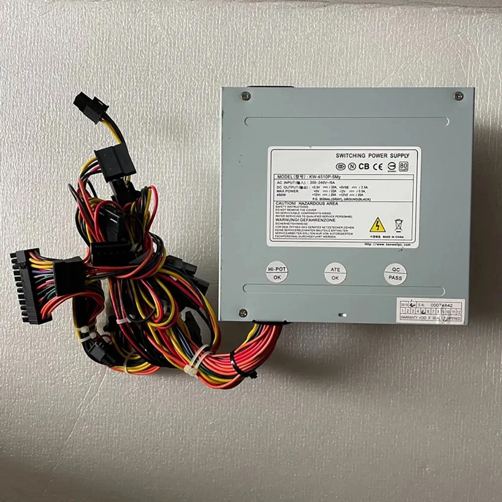 Промышленный блок питания 450W KW-4510P-5My
Промышленный блок питания 450W KW-4510P-5My