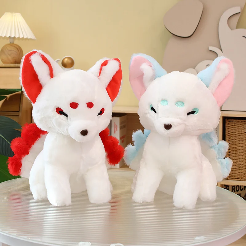 38cm Simulation Fat White Nine-Tailed Fox Plush Toy Stuffed Fox Animal High Quality Gumiho Birthday Gift Toy Home Decor Kids Toy
38cm Simulation Fat White Nine-Tailed Fox Plush Toy Stuffed Fox Animal High Quality Gumiho Birthday Gift Toy Home Decor Kids Toy