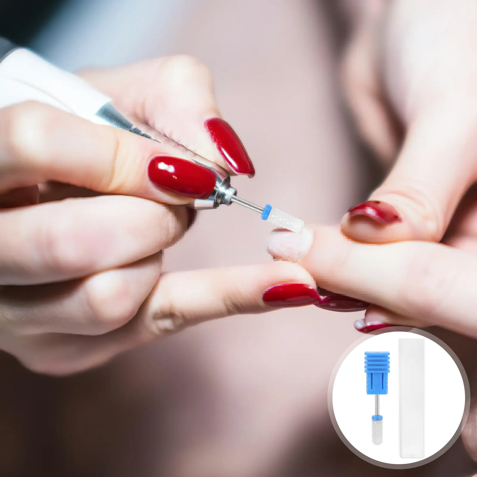 10Pcs Ceramic Nail Drill Bits Round Head Small Sanding Buffing Tips Manicure Pedicure Polishing Gel Polish Removal Nail Tech
10Pcs Ceramic Nail Drill Bits Round Head Small Sanding Buffing Tips Manicure Pedicure Polishing Gel Polish Removal Nail Tech