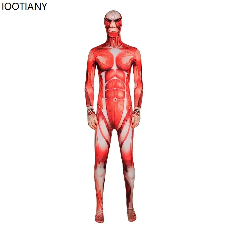 CosplayHalloween Muscle Giant Cosplay Jumpsuit Anime Red Muscle People All-inclusive Zentai Suit Unisex Masquerade Party Rave Bo
CosplayHalloween Muscle Giant Cosplay Jumpsuit Anime Red Muscle People All-inclusive Zentai Suit Unisex Masquerade Party Rave Bo