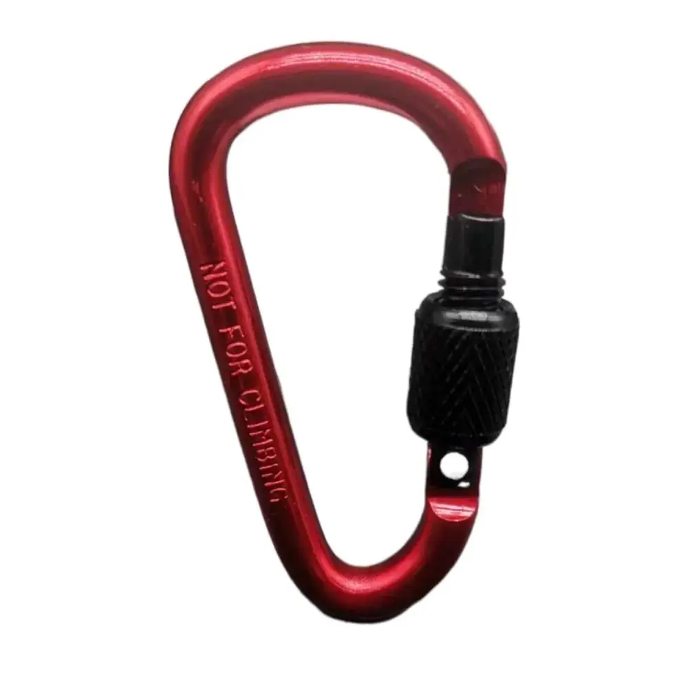 D-shape Quick Release Carabiner Electrophoresis Safe D Type Carabiner Sturdy Protect Outdoor Sports Buckle Fishing
D-shape Quick Release Carabiner Electrophoresis Safe D Type Carabiner Sturdy Protect Outdoor Sports Buckle Fishing