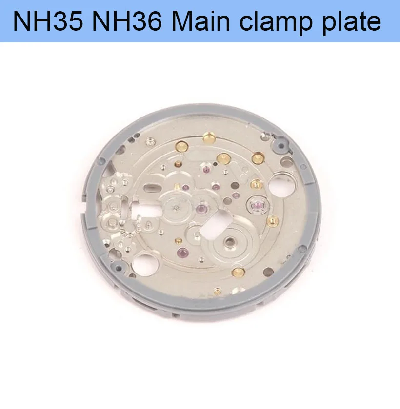 Подходит для японского оригинального NH36 NH35 механический механизм, основная зажимная пластина с амортизатором, запасные части, аксессуары для часов
Подходит для японского оригинального NH36 NH35 механический механизм, основная зажимная пластина с амортизатором, запасные части, аксессуары для часов