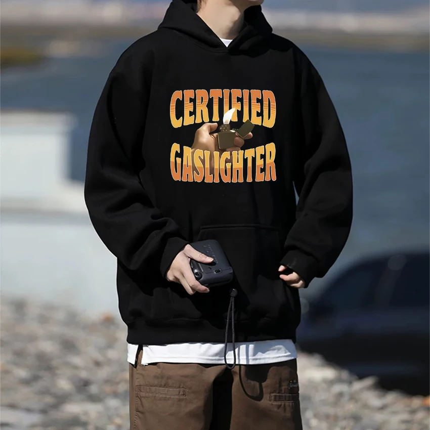 High Quality Certified Gaslighter Funny Humor Graphics Sweatshirt 2025 Men women vintage Hoodies Unisex Casual Fleece pullovers 
High Quality Certified Gaslighter Funny Humor Graphics Sweatshirt 2025 Men women vintage Hoodies Unisex Casual Fleece pullovers