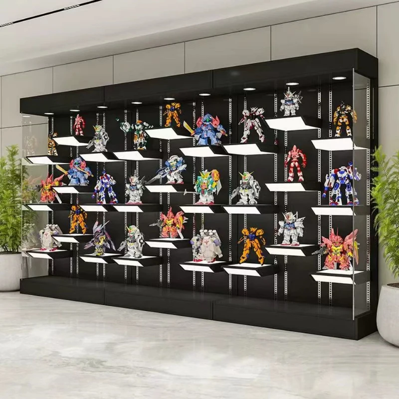 Display cabinet with lamp toy glass display cabinet display stand
Display cabinet with lamp toy glass display cabinet display stand