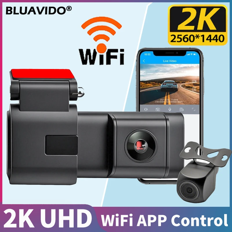 Bluavido Hidden Dash Cam 2K Ultra HD Front Camera and 1080P Rear Camera APP Control WiFi Live View Parking Monitor Night Vision
Bluavido Hidden Dash Cam 2K Ultra HD Front Camera and 1080P Rear Camera APP Control WiFi Live View Parking Monitor Night Vision