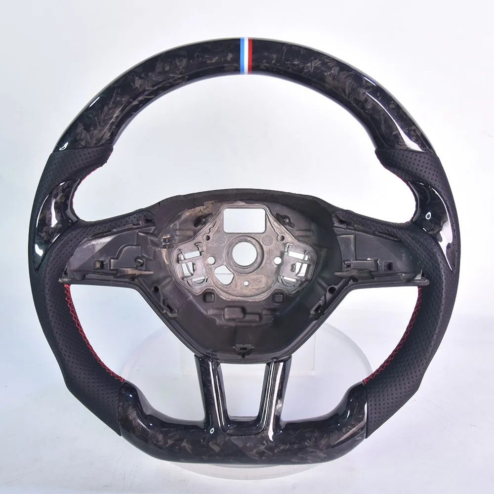 Luxury Forged Carbon Fiber Leather Steering Wheel For Skoda
Luxury Forged Carbon Fiber Leather Steering Wheel For Skoda