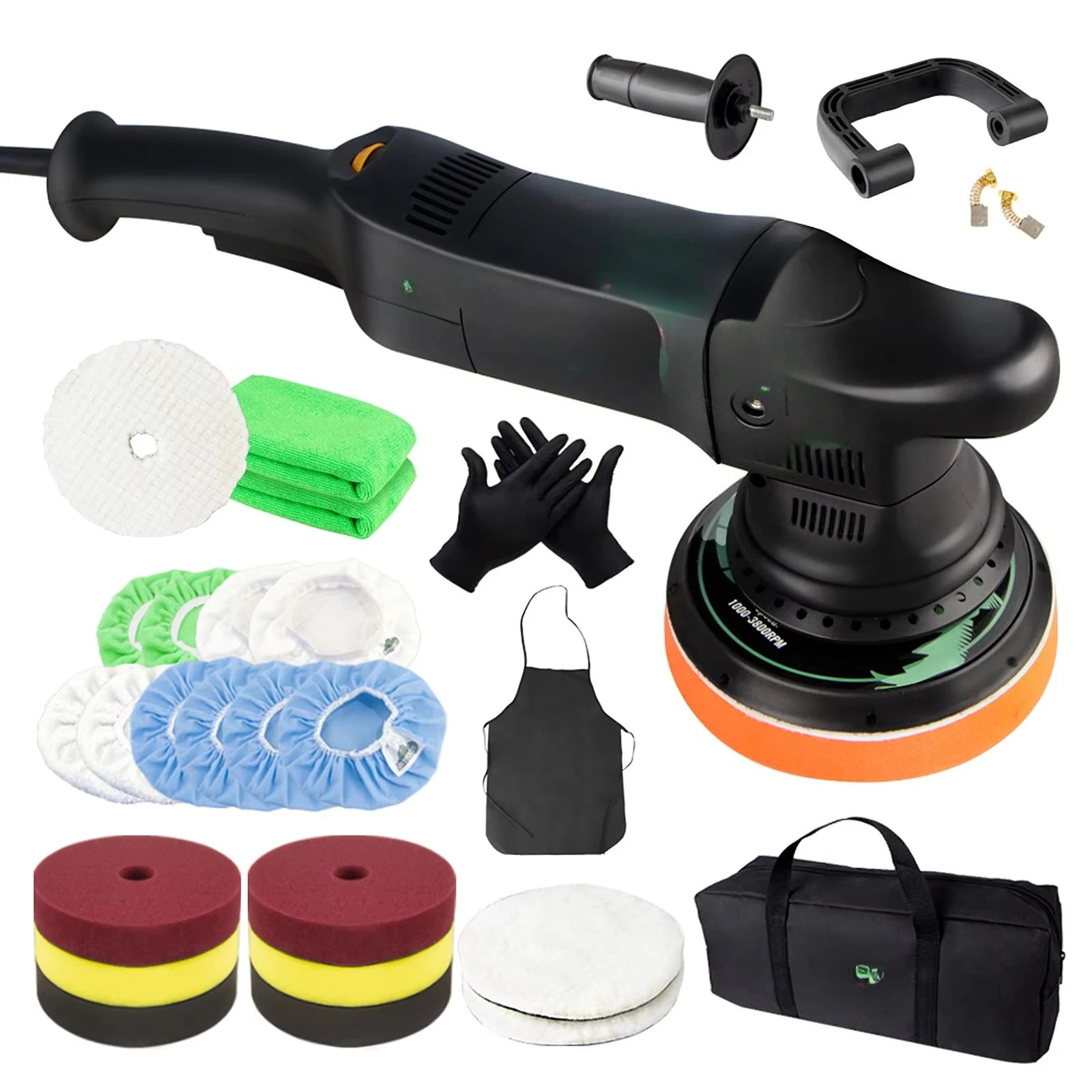 700 W 3800 Rpm 21 mm Random Orbital Machine DA Polisher with for Car
700 W 3800 Rpm 21 mm Random Orbital Machine DA Polisher with for Car