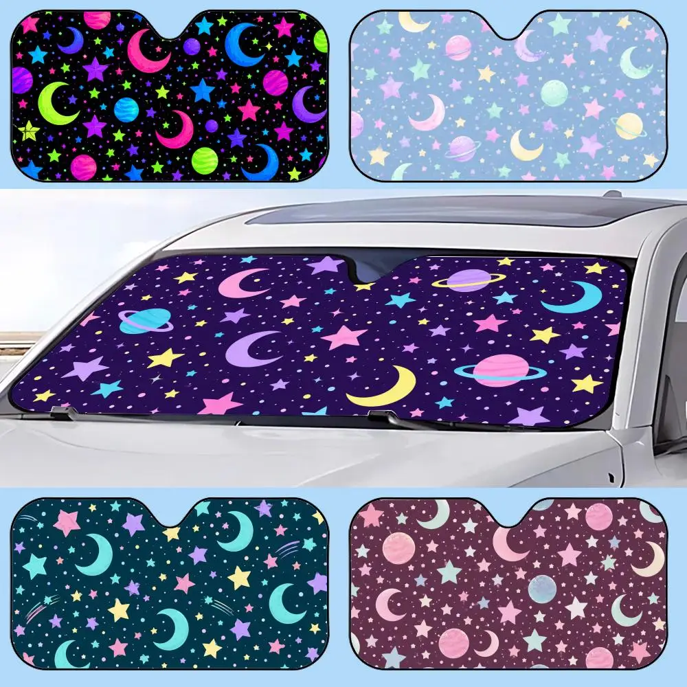Personalized Star Moon Sun Visor Retractable Car Sun Visor Anti-Glare UV Protection Front Window Sunshade
Personalized Star Moon Sun Visor Retractable Car Sun Visor Anti-Glare UV Protection Front Window Sunshade