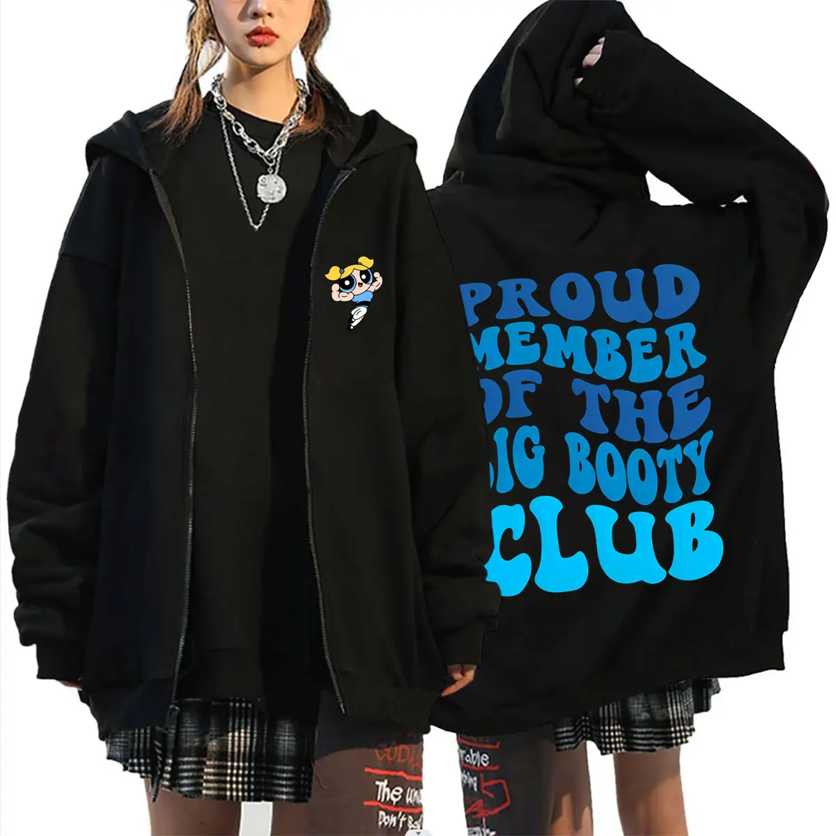 Proud Member of The Big Booty Club Funny Gym Pump Cover Zipper Hoodie Men Women Fitness Fashion Casual Zip Up Jacket Sweatshirt
Proud Member of The Big Booty Club Funny Gym Pump Cover Zipper Hoodie Men Women Fitness Fashion Casual Zip Up Jacket Sweatshirt