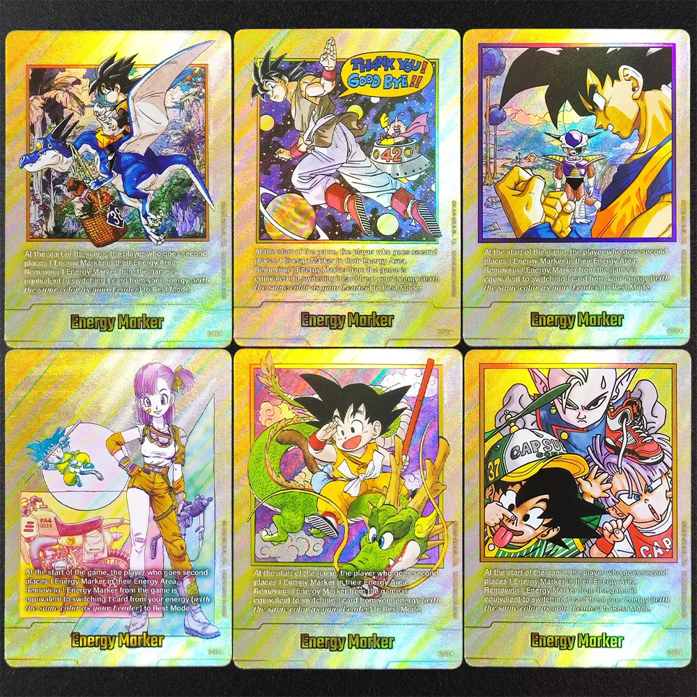 Самодельные английские коллекционные флеш-карты Dragon Ball Super Fusion World Energy Markers Gold DBSFW_EM с Сон Гоку для игр и коллекций
Самодельные английские коллекционные флеш-карты Dragon Ball Super Fusion World Energy Markers Gold DBSFW_EM с Сон Гоку для игр и коллекций