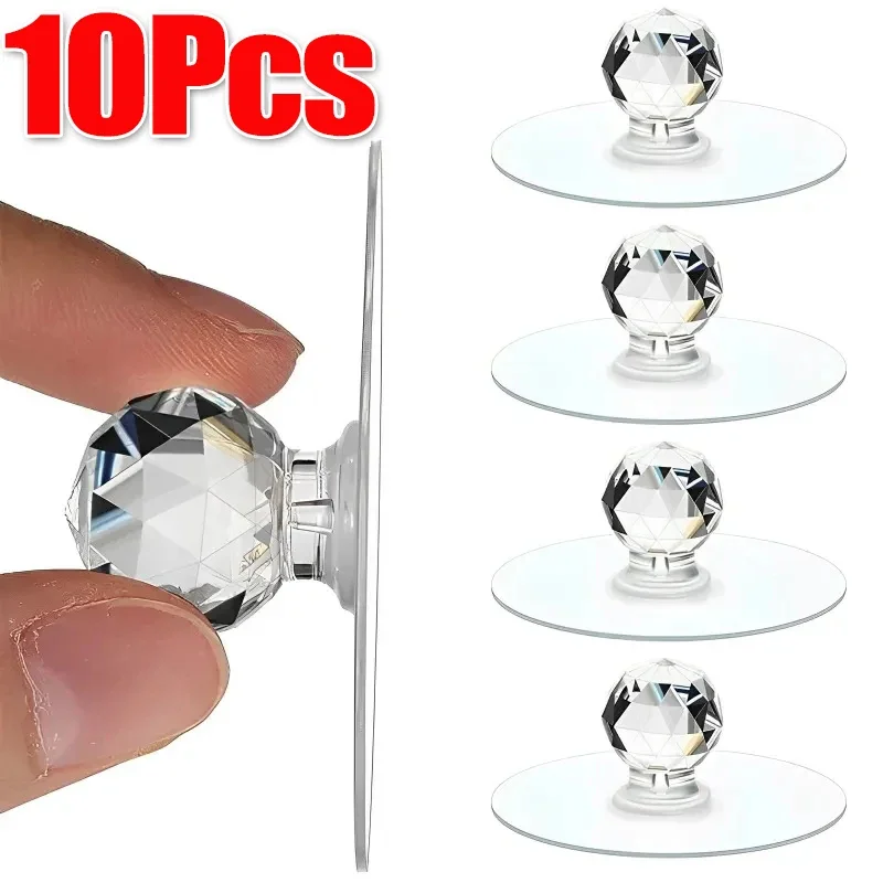 10/2PCS Transparent Crystal Door Knobs Cabinet Drawer Door Knobs Handles Self-adhesive Handle with Hook Function Door Wall Decor
10/2PCS Transparent Crystal Door Knobs Cabinet Drawer Door Knobs Handles Self-adhesive Handle with Hook Function Door Wall Decor