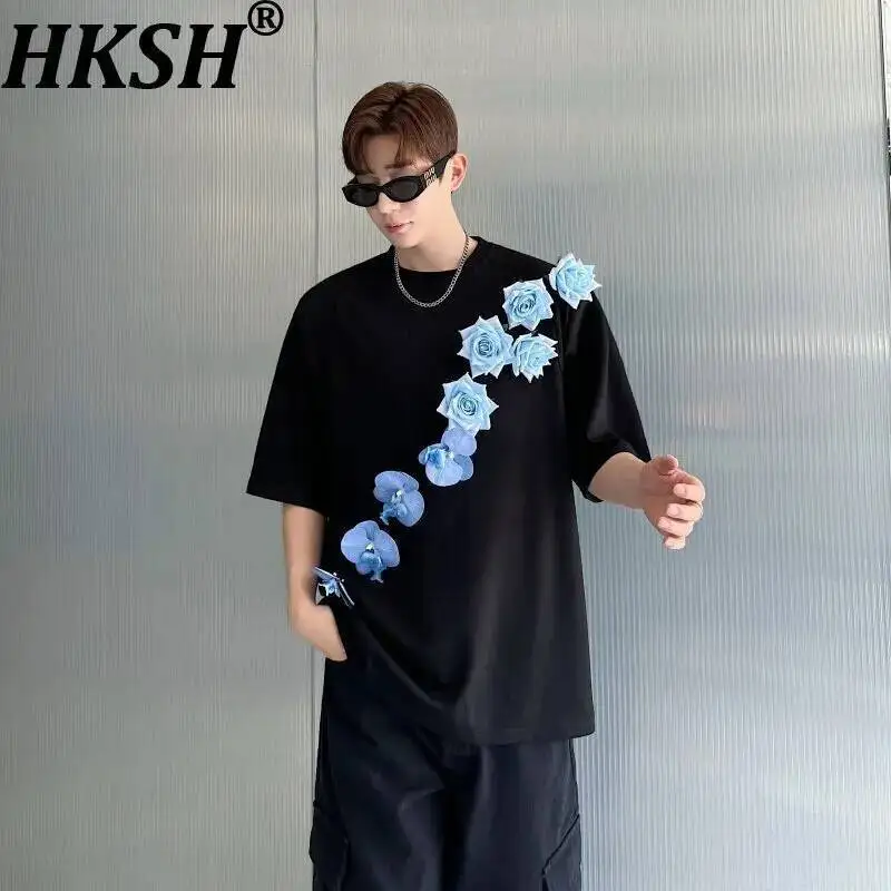 HKSH Spring Summer New Men Tide Chic Ins Korean High Street Y2K Style Light Luxury T-shirt Dark Fashion Floral Vibe Tees HK23910
HKSH Spring Summer New Men Tide Chic Ins Korean High Street Y2K Style Light Luxury T-shirt Dark Fashion Floral Vibe Tees HK23910