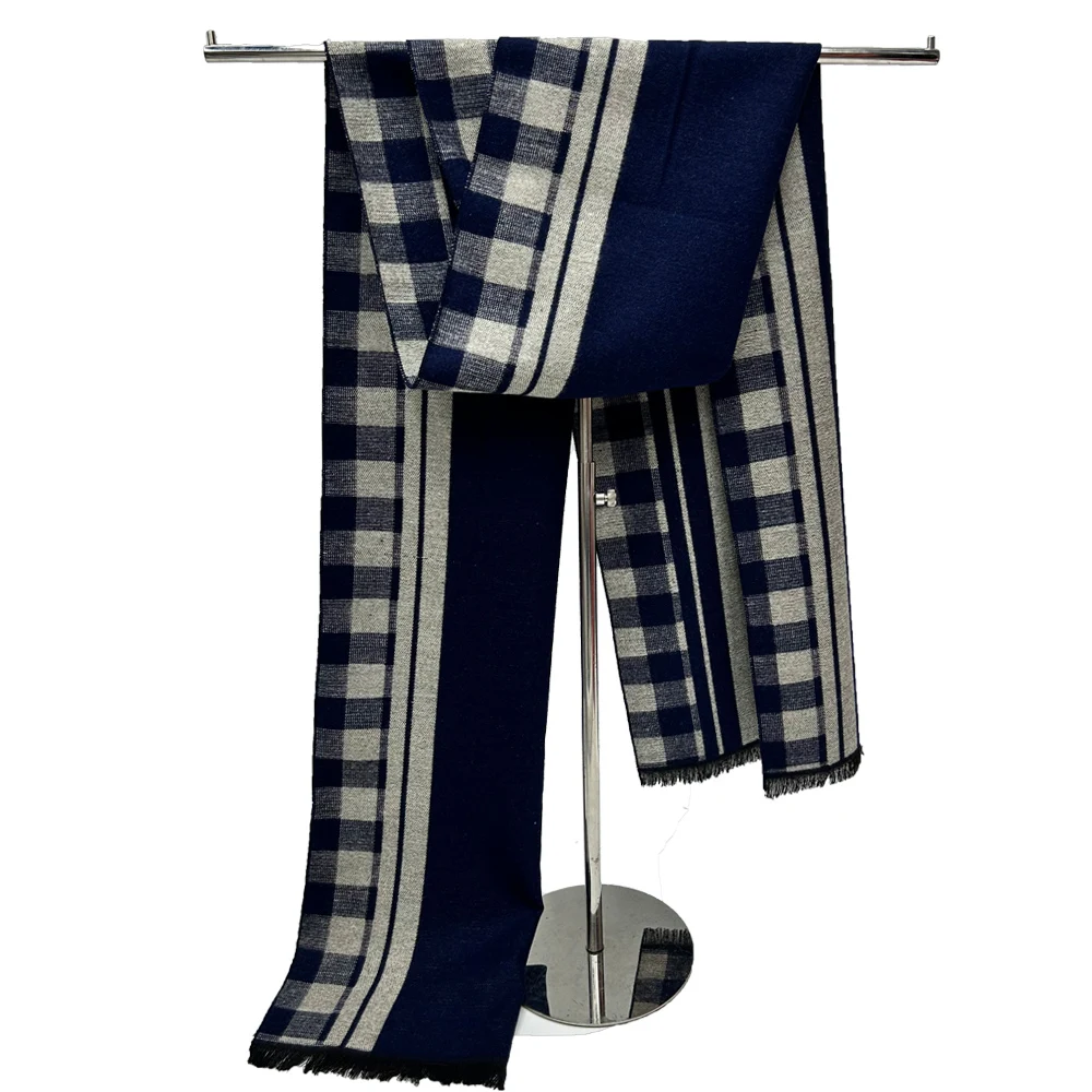 Лидер продаж, дизайнерский брендовый клетчатый мужской кашемировый шарф, зимние теплые шарфы, шали, повседневные деловые длинные накидки, подарок для мужчины 
Лидер продаж, дизайнерский брендовый клетчатый мужской кашемировый шарф, зимние теплые шарфы, шали, повседневные деловые длинные накидки, подарок для мужчины