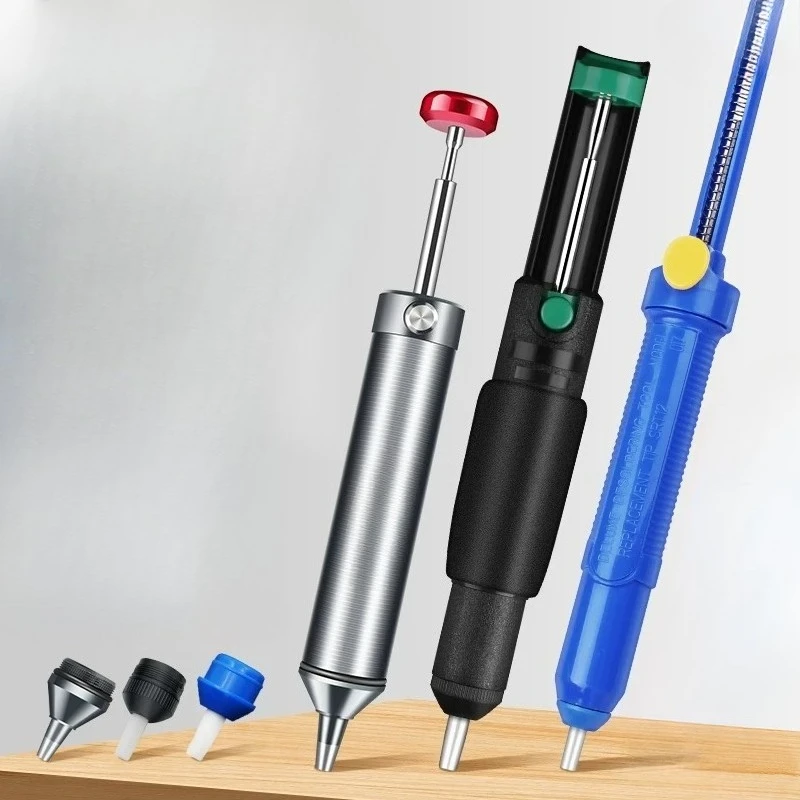Strong tin absorber, silicone nozzle, manual tin suction gun, large suction, electric soldering iron tool, solder gun, suction
Strong tin absorber, silicone nozzle, manual tin suction gun, large suction, electric soldering iron tool, solder gun, suction