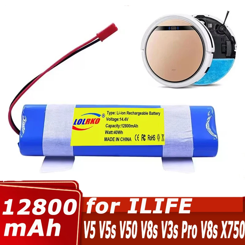 Original 18650 Li-ion Battery PX-B010 – 14.4V 12800mAh for ILIFE V3s Pro/V5s Pro/V8s/V8 Plus/V80 Series
Original 18650 Li-ion Battery PX-B010 – 14.4V 12800mAh for ILIFE V3s Pro/V5s Pro/V8s/V8 Plus/V80 Series