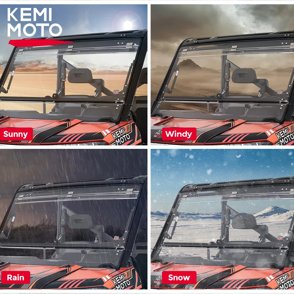 Ranger 2-IN-1 Flip Windshield UTV Fold Windshield Compatible with Polaris Ranger XP 900/1000/ Crew XP 1000/ Diesel 2014-2023
Ranger 2-IN-1 Flip Windshield UTV Fold Windshield Compatible with Polaris Ranger XP 900/1000/ Crew XP 1000/ Diesel 2014-2023