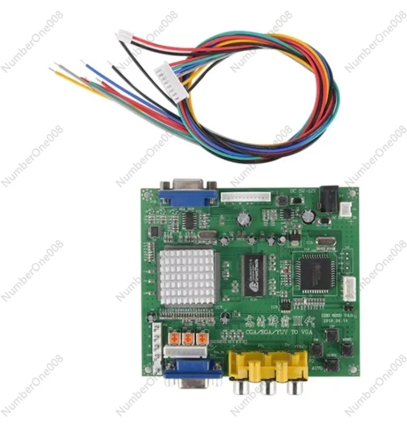 E9LB GBS8200 RGB to Dual VGA Video Converter Board Plate HD-Converter Board Advanced
E9LB GBS8200 RGB to Dual VGA Video Converter Board Plate HD-Converter Board Advanced
