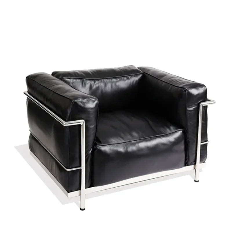 Leather sand single Bauhaus CassinaSofa simple modern living room in the ancient style
Leather sand single Bauhaus CassinaSofa simple modern living room in the ancient style