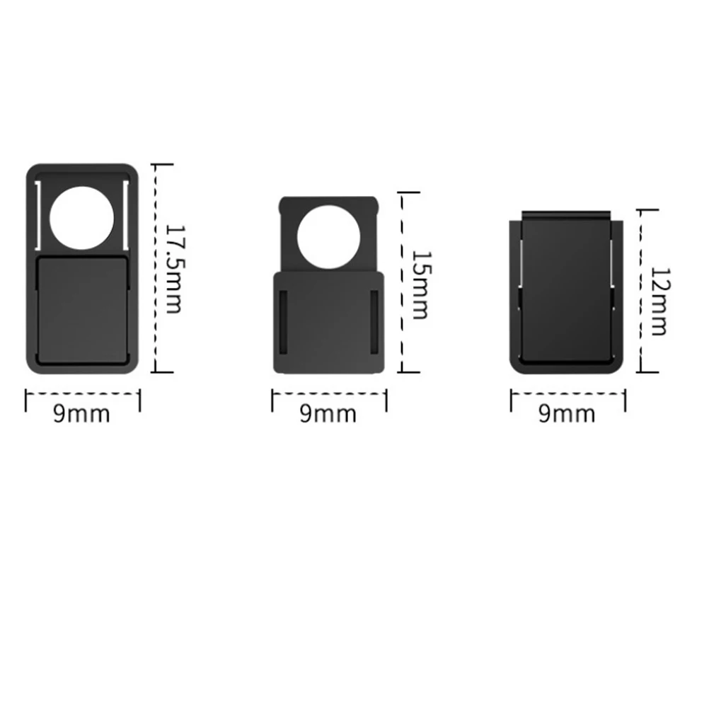 3pcs Webcam Cover Privacy Slider for Computers Laptops Tablets Black Stickers Easy Install Durable Fits Most Webcams Camera
3pcs Webcam Cover Privacy Slider for Computers Laptops Tablets Black Stickers Easy Install Durable Fits Most Webcams Camera