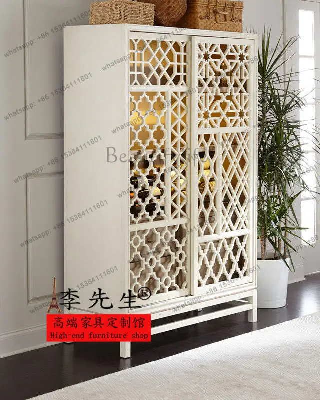 Европейский белый резной полый книжный шкаф из цельного дерева, французский неоклассический ретро-шкаф для хранения вещей
Европейский белый резной полый книжный шкаф из цельного дерева, французский неоклассический ретро-шкаф для хранения вещей