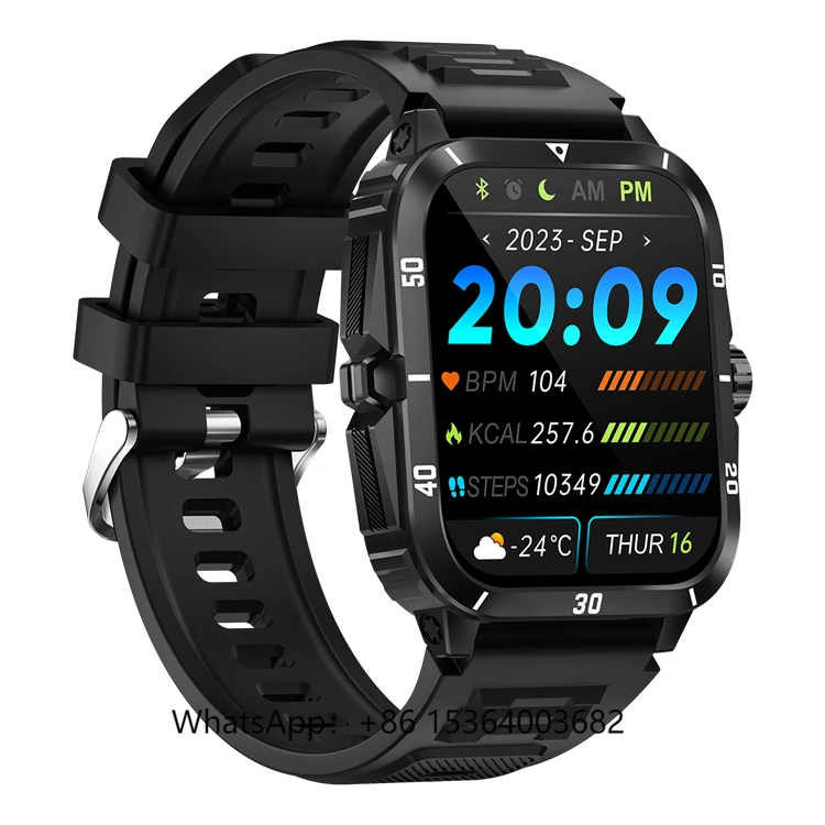 TJXL-Outdoor Sports Smartwatch with Heart Rate and Blood Pressure Monitoring Waterproof IP67 Bluetooth Call Low Price 
TJXL-Outdoor Sports Smartwatch with Heart Rate and Blood Pressure Monitoring Waterproof IP67 Bluetooth Call Low Price