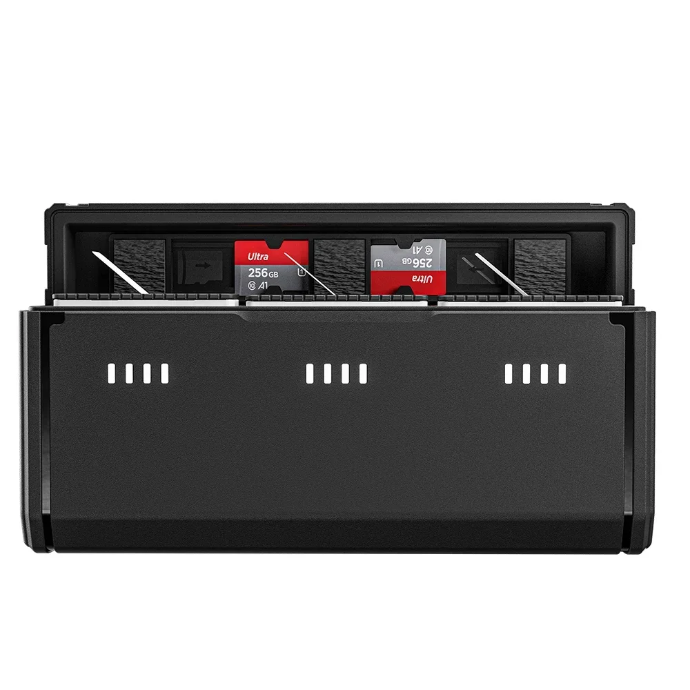 Portable Battery Charger For GoPro Hero 12 11 10 9 Battery 3 Slots TF Card Battery Storage Charger Box For Gopro 12
Portable Battery Charger For GoPro Hero 12 11 10 9 Battery 3 Slots TF Card Battery Storage Charger Box For Gopro 12