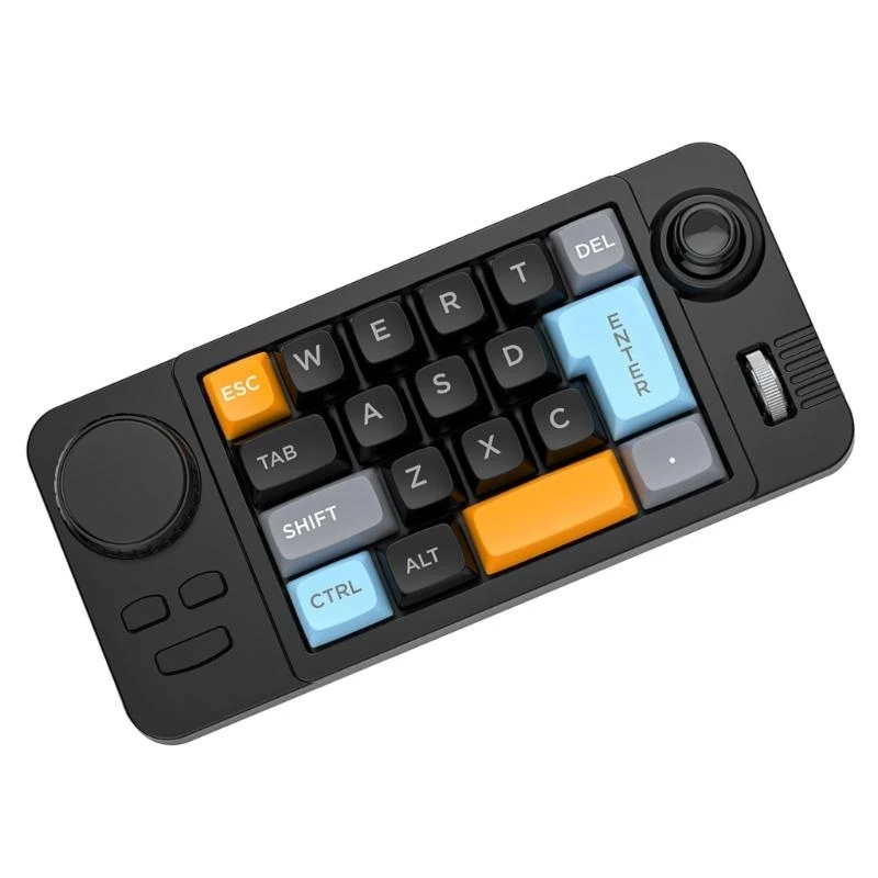 Mechanical Keyboard For Gaming 19 Programmable Joystick two Scroll Controls
Mechanical Keyboard For Gaming 19 Programmable Joystick two Scroll Controls