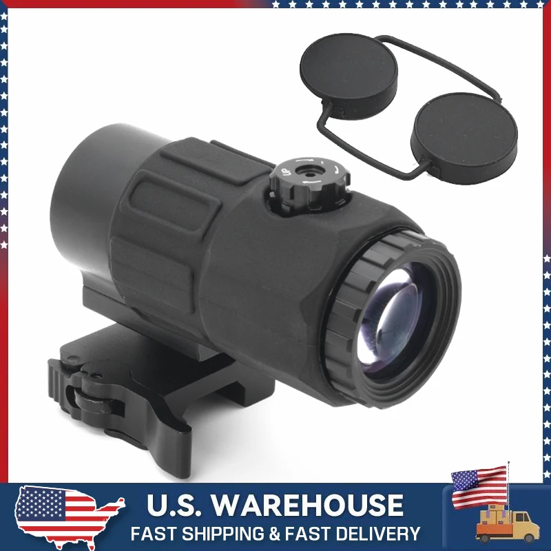Tactical G45 Magnifier Sight 5X Magnifier for Airsoft
Tactical G45 Magnifier Sight 5X Magnifier for Airsoft