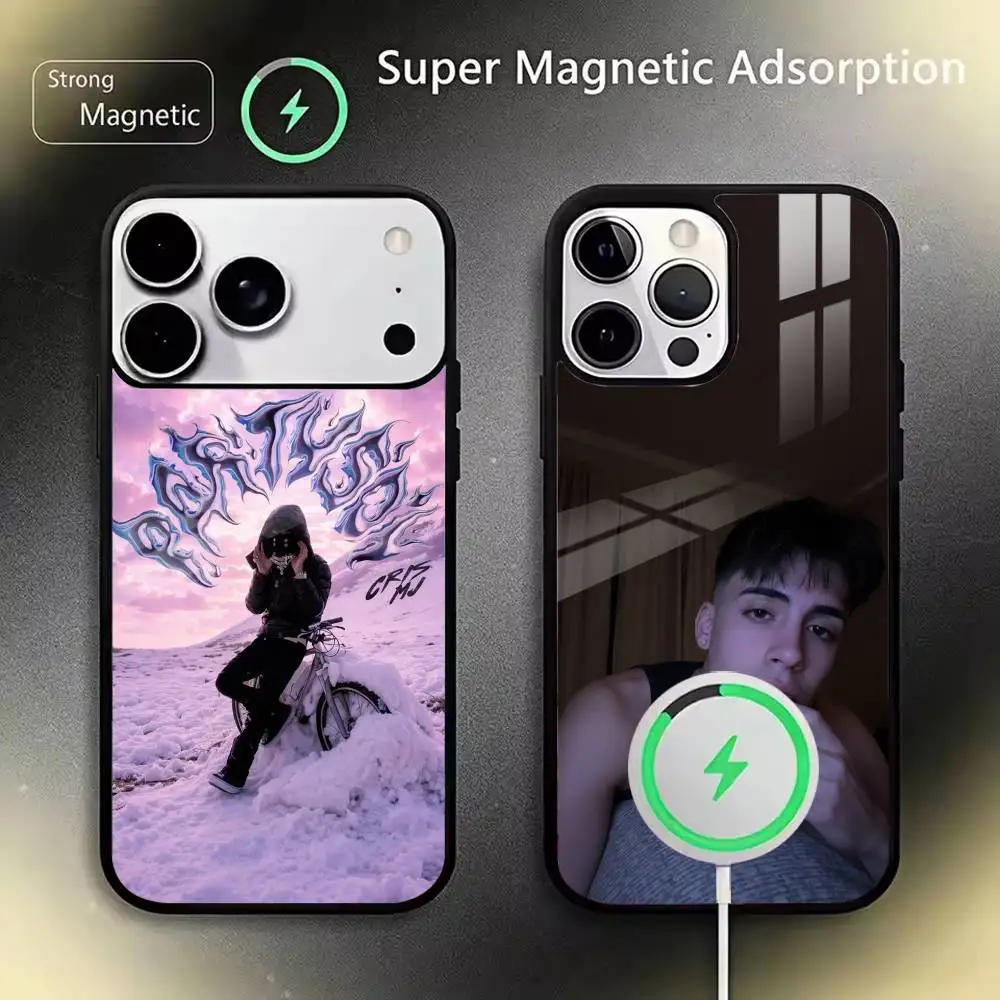 C-Cris MJ Singer Phone Case For IPhone17 16 15 14 13 12 11 Pro Max 16/15/14Plus Wireless Charger Cover Funda
C-Cris MJ Singer Phone Case For IPhone17 16 15 14 13 12 11 Pro Max 16/15/14Plus Wireless Charger Cover Funda