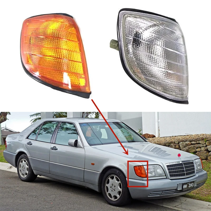 Для Mercedes-Benz S-Class W140, S280, S320, 350, 500, S600, 1991-1998, автомобильные аксессуары, детали, угловой сигнал поворота, фотоэлемент
Для Mercedes-Benz S-Class W140, S280, S320, 350, 500, S600, 1991-1998, автомобильные аксессуары, детали, угловой сигнал поворота, фотоэлемент
