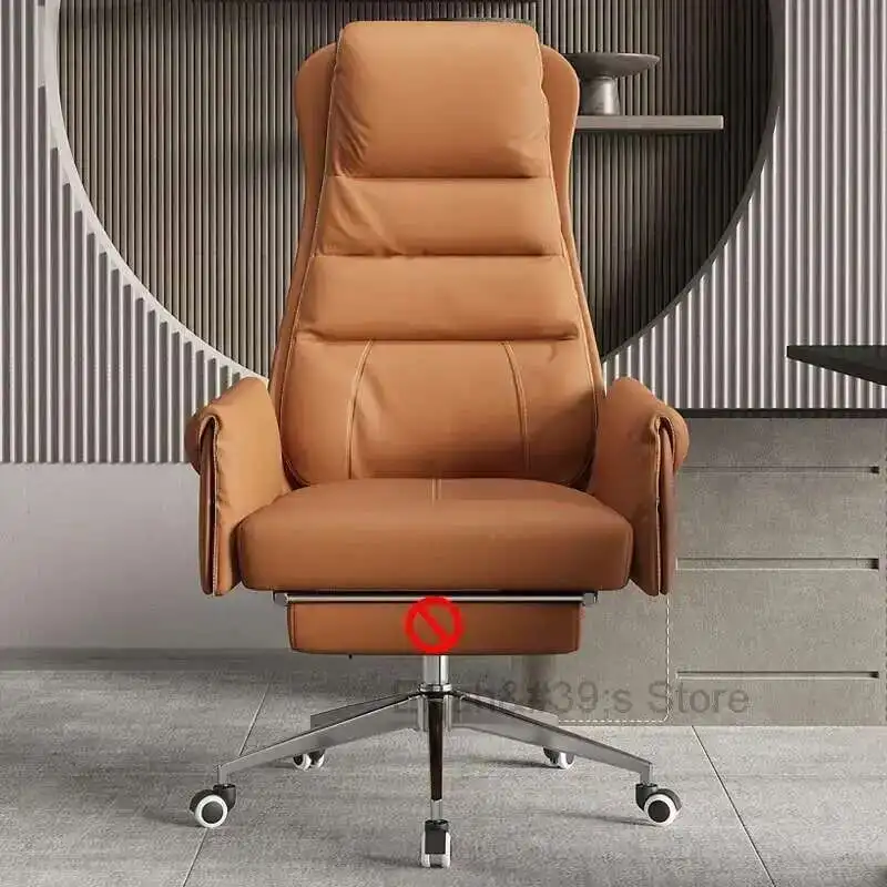 Recliner Computer Chair Ergonomic Leather Nordic Executive Accent Chair Study Floor Bedroom Sillas De Oficina Office Furniture
Recliner Computer Chair Ergonomic Leather Nordic Executive Accent Chair Study Floor Bedroom Sillas De Oficina Office Furniture