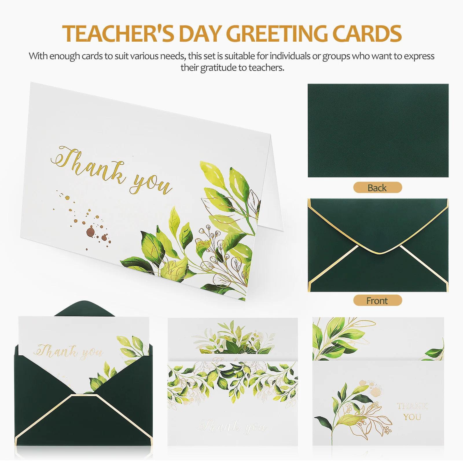36 Pcs Greeting Teacher Appreciation Holiday Mother's Day Blessing Paper Greeting Cards Teacher Thank You Cards
36 Pcs Greeting Teacher Appreciation Holiday Mother's Day Blessing Paper Greeting Cards Teacher Thank You Cards