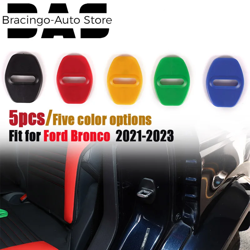 Bracingo 5pcs Door Lock Latches Cover Arm Protection Cover Door Lock Protection Stopper Cover Fit For Ford Bronco F150 2021 2022
Bracingo 5pcs Door Lock Latches Cover Arm Protection Cover Door Lock Protection Stopper Cover Fit For Ford Bronco F150 2021 2022