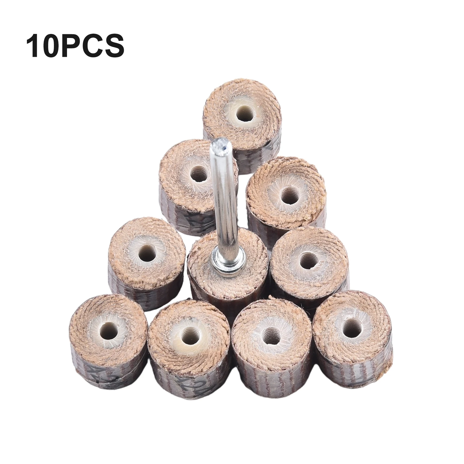 10PCS 10mm Non-woven Nylon Abrasive Flap Wheel Brush Wire Drawing Polishing Burnishing Drum Wheel For Stainless Steel
10PCS 10mm Non-woven Nylon Abrasive Flap Wheel Brush Wire Drawing Polishing Burnishing Drum Wheel For Stainless Steel