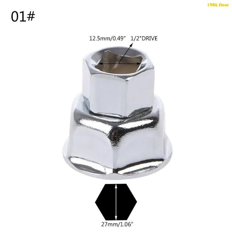 U1JB 1/2" Drive Car Oil Filter Wrench Cap Housing Removal Engine Tool 6 Flutes 27/32/
U1JB 1/2" Drive Car Oil Filter Wrench Cap Housing Removal Engine Tool 6 Flutes 27/32/