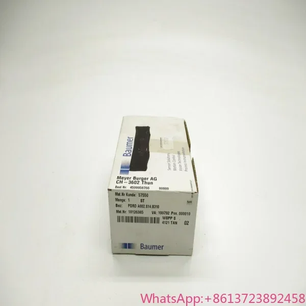 Новый оригинальный ПЛК PDRDA002S14B310 NSFS в наличии
Новый оригинальный ПЛК PDRDA002S14B310 NSFS в наличии