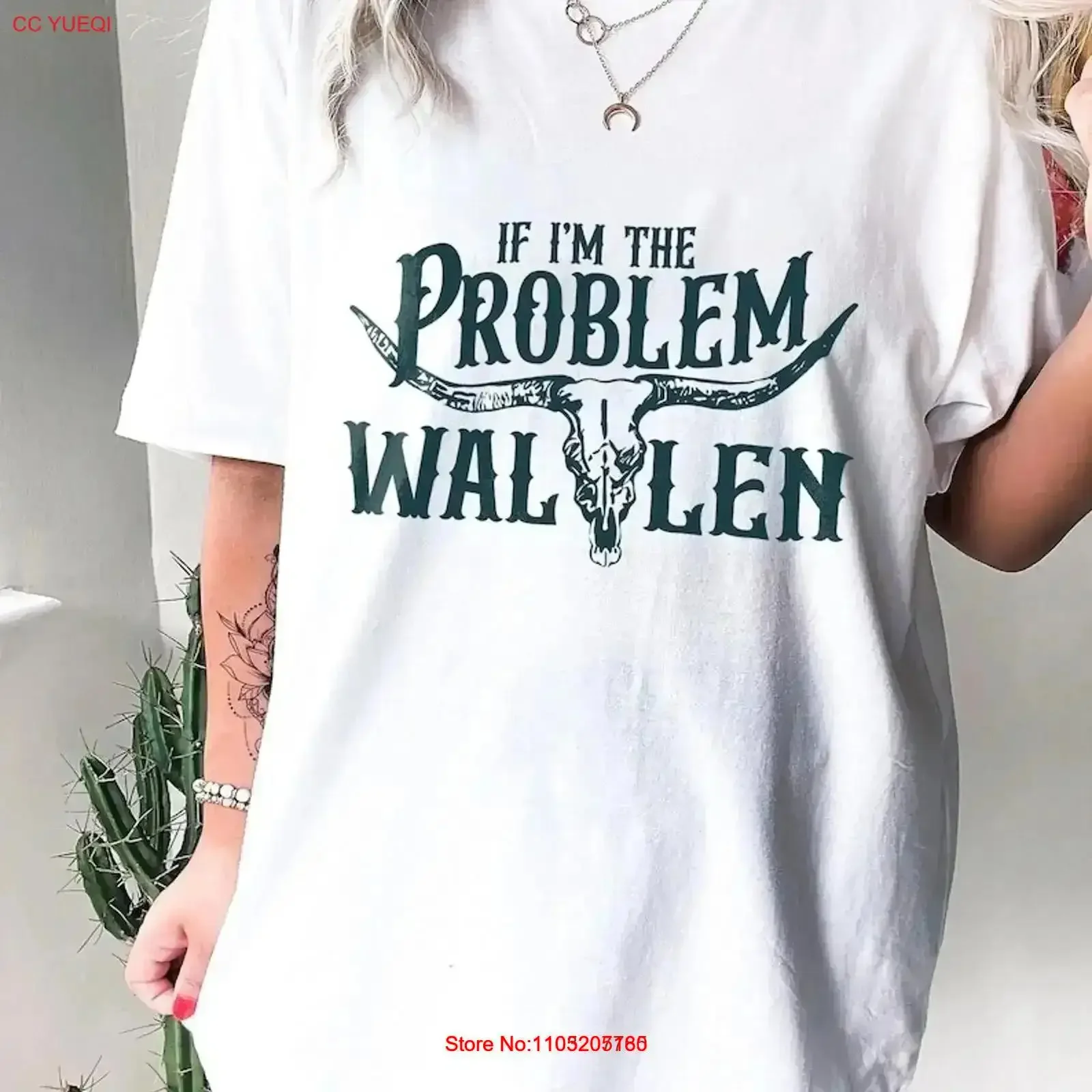Футболка «Если я проблема» Wallen, деревенская музыка для ретро-ковбой, винтажная стираная дизайнерская одежда, стильная, удобная, слегка
Футболка «Если я проблема» Wallen, деревенская музыка для ретро-ковбой, винтажная стираная дизайнерская одежда, стильная, удобная, слегка