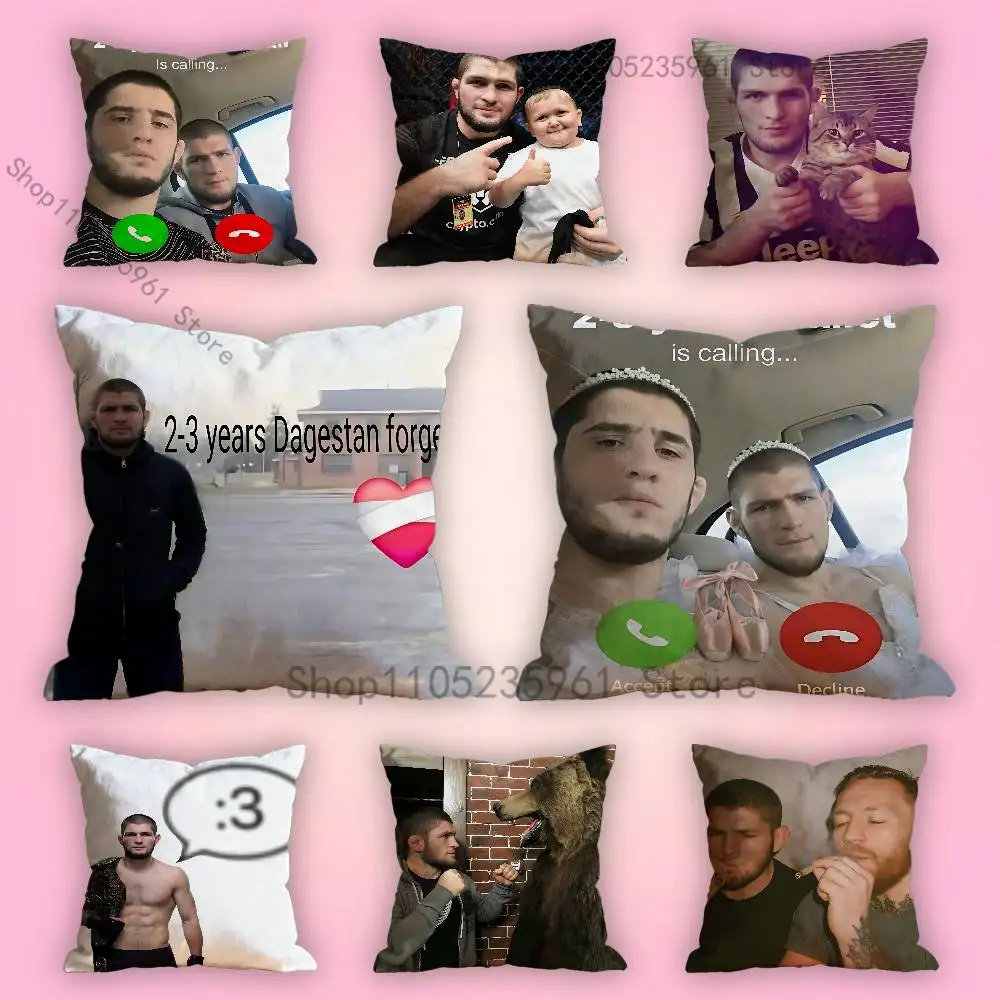 K-Khabib N-Nurmagomedov Pillowcase for Sofa Room Office Decor Printing Protector Cushion Cover Valentine gift Custom
K-Khabib N-Nurmagomedov Pillowcase for Sofa Room Office Decor Printing Protector Cushion Cover Valentine gift Custom