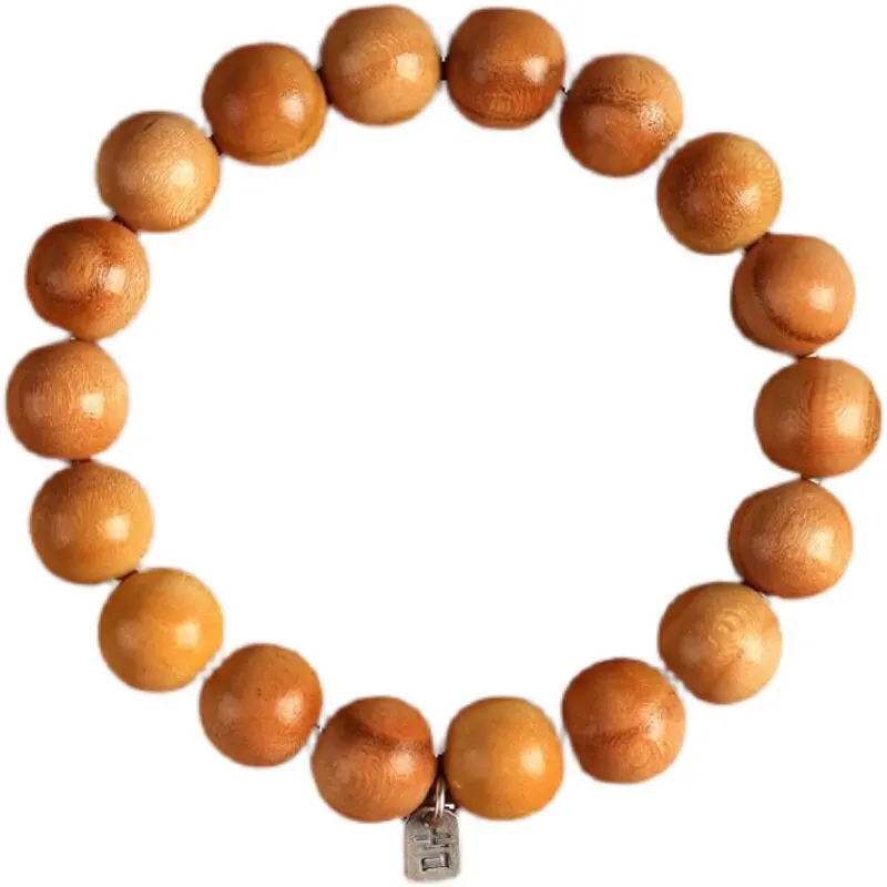 Natural Peach Wood Silver Bead Single Loop Prayer Bracelet for Men Women Couple Ethnic Style Wrist Mala Gifts
Natural Peach Wood Silver Bead Single Loop Prayer Bracelet for Men Women Couple Ethnic Style Wrist Mala Gifts