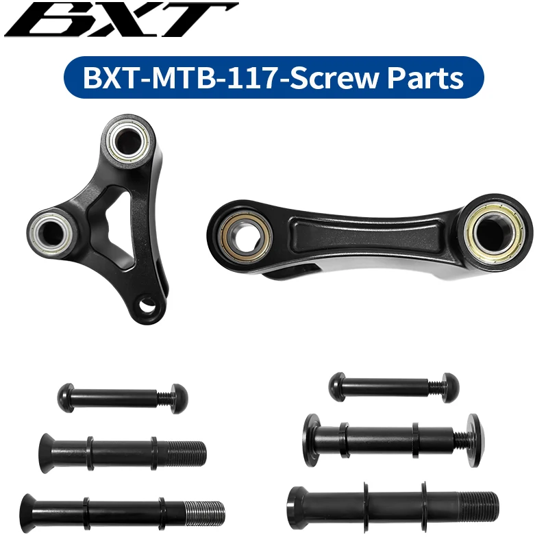 Детали рамы BXT Карбоновая рама велосипеда с полной подвеской Набор винтов для заднего амортизатора подходит только для модели рамы BXT-MTB-117
Детали рамы BXT Карбоновая рама велосипеда с полной подвеской Набор винтов для заднего амортизатора подходит только для модели рамы BXT-MTB-117