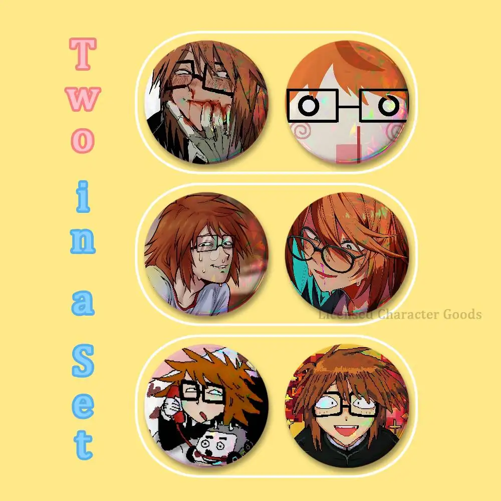 Randal Ivory 2-piece set Badges Anime Merchandise Cosplay Nijigen Otaku Culture Large 75 58 44 32 25 mm Mini
Randal Ivory 2-piece set Badges Anime Merchandise Cosplay Nijigen Otaku Culture Large 75 58 44 32 25 mm Mini