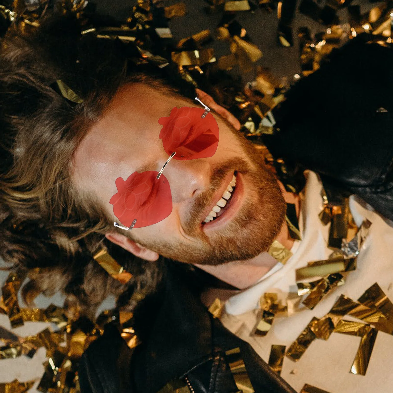 Dress up Glasses Party Sunglasses Strawberry Funny Irregular Shaped Metal Rack Novelty
Dress up Glasses Party Sunglasses Strawberry Funny Irregular Shaped Metal Rack Novelty