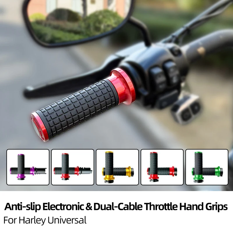 For Harley Touring Road Glide Softail Low Rider ST 121CVO 121ST Motorcycle Electronic & Dual Cable Throttle Handlebar Hand Grip
For Harley Touring Road Glide Softail Low Rider ST 121CVO 121ST Motorcycle Electronic & Dual Cable Throttle Handlebar Hand Grip