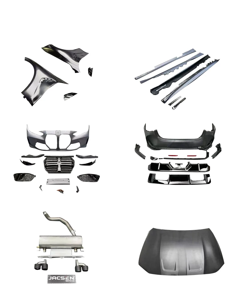 Perfect Fitment G22/23 to 1:1 M4 wide body kit with front bumper rear bumper side skirts fenders hood exhaust Car auto parts
Perfect Fitment G22/23 to 1:1 M4 wide body kit with front bumper rear bumper side skirts fenders hood exhaust Car auto parts