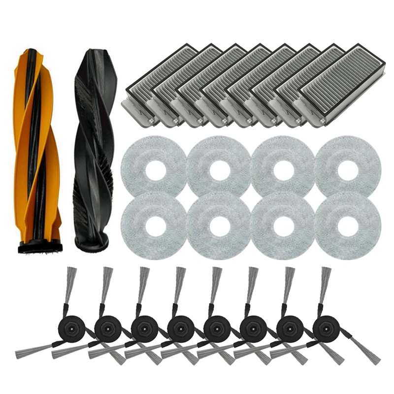 MAKE-совместимые аксессуары для Dreame X50 Ultra, основная боковая щетка, фильтр Hepa, запасные части для швабры
MAKE-совместимые аксессуары для Dreame X50 Ultra, основная боковая щетка, фильтр Hepa, запасные части для швабры