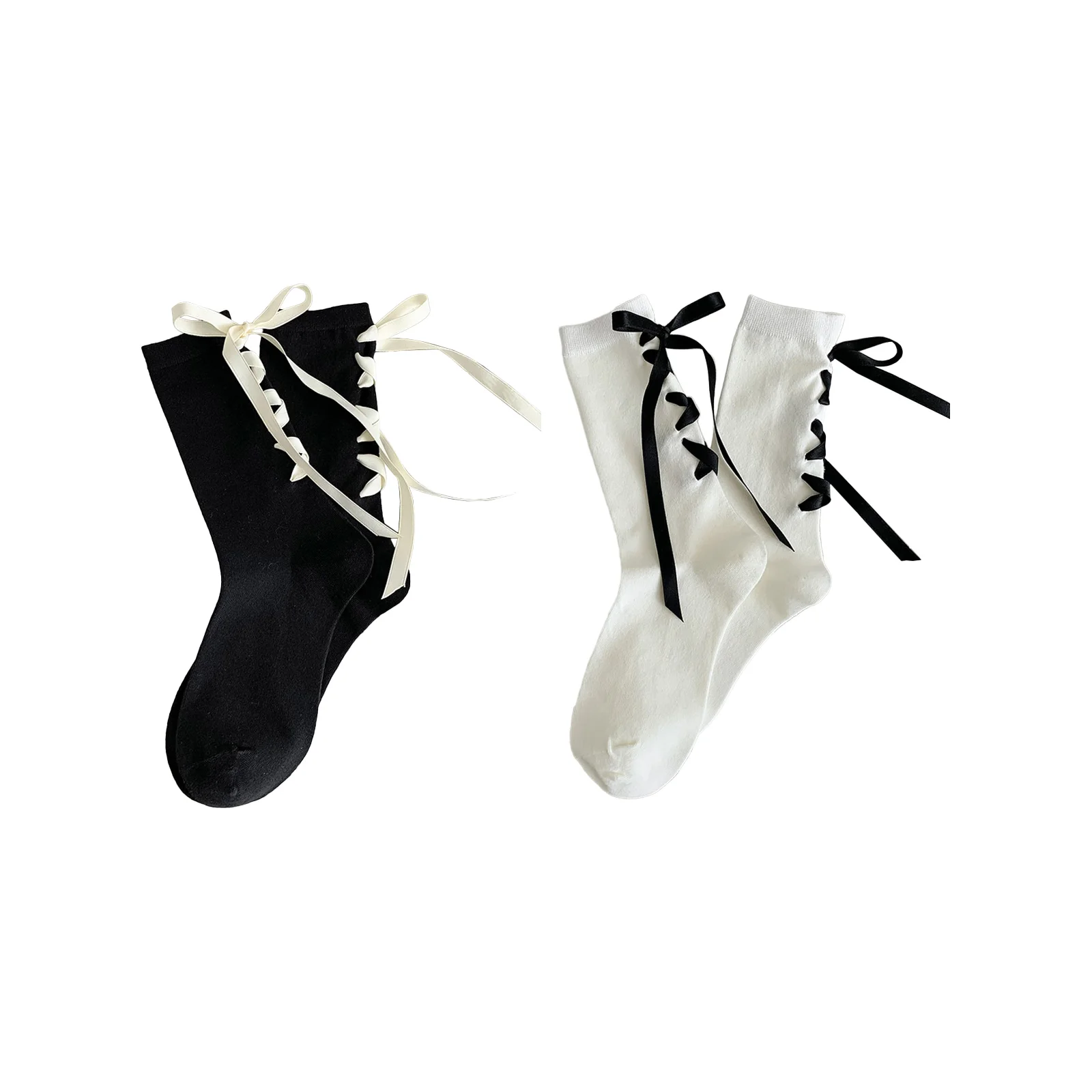 Комплект женских носков с ажурным кружевом A+B, по 1 паре каждого вида
Комплект женских носков с ажурным кружевом A+B, по 1 паре каждого вида