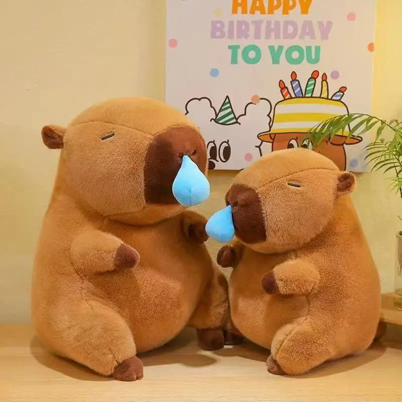 Kawaii Capybara Plush Simulation Animals With Stretchable Nasal Mucus Cute Capibara Fluffty Soft Stuffed Plushy Doll Kid Gift
Kawaii Capybara Plush Simulation Animals With Stretchable Nasal Mucus Cute Capibara Fluffty Soft Stuffed Plushy Doll Kid Gift