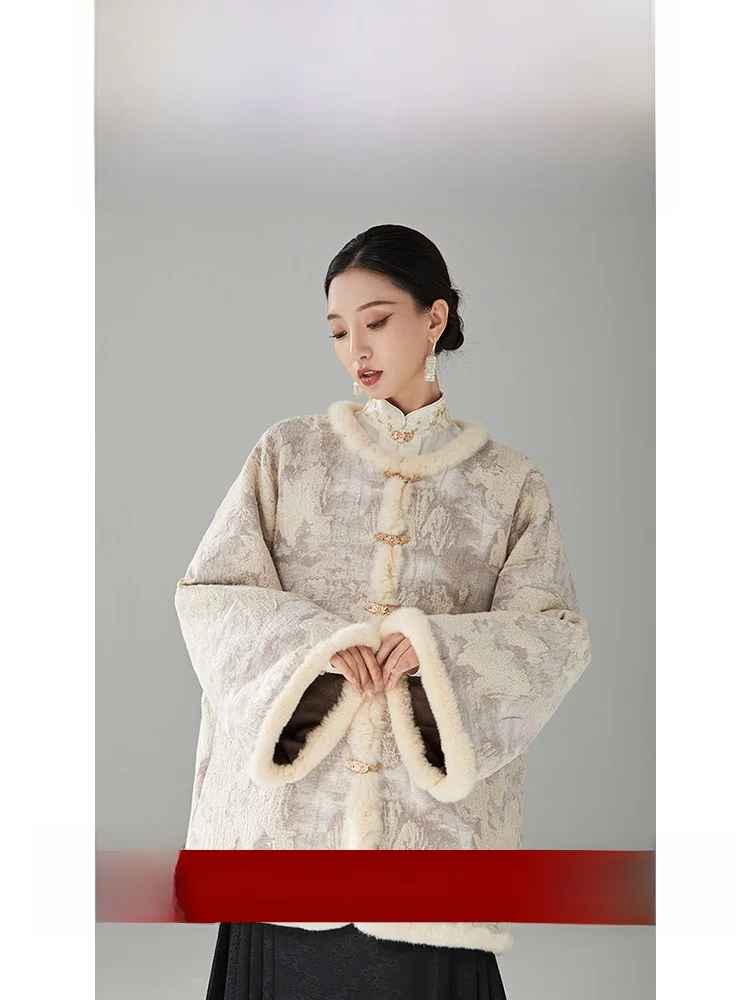 Anytime Новое китайское хлопковое джатовое женское зимнее пальто свободного покроя в этническом стиле Sle Long Sve round Ne
Anytime Новое китайское хлопковое джатовое женское зимнее пальто свободного покроя в этническом стиле Sle Long Sve round Ne