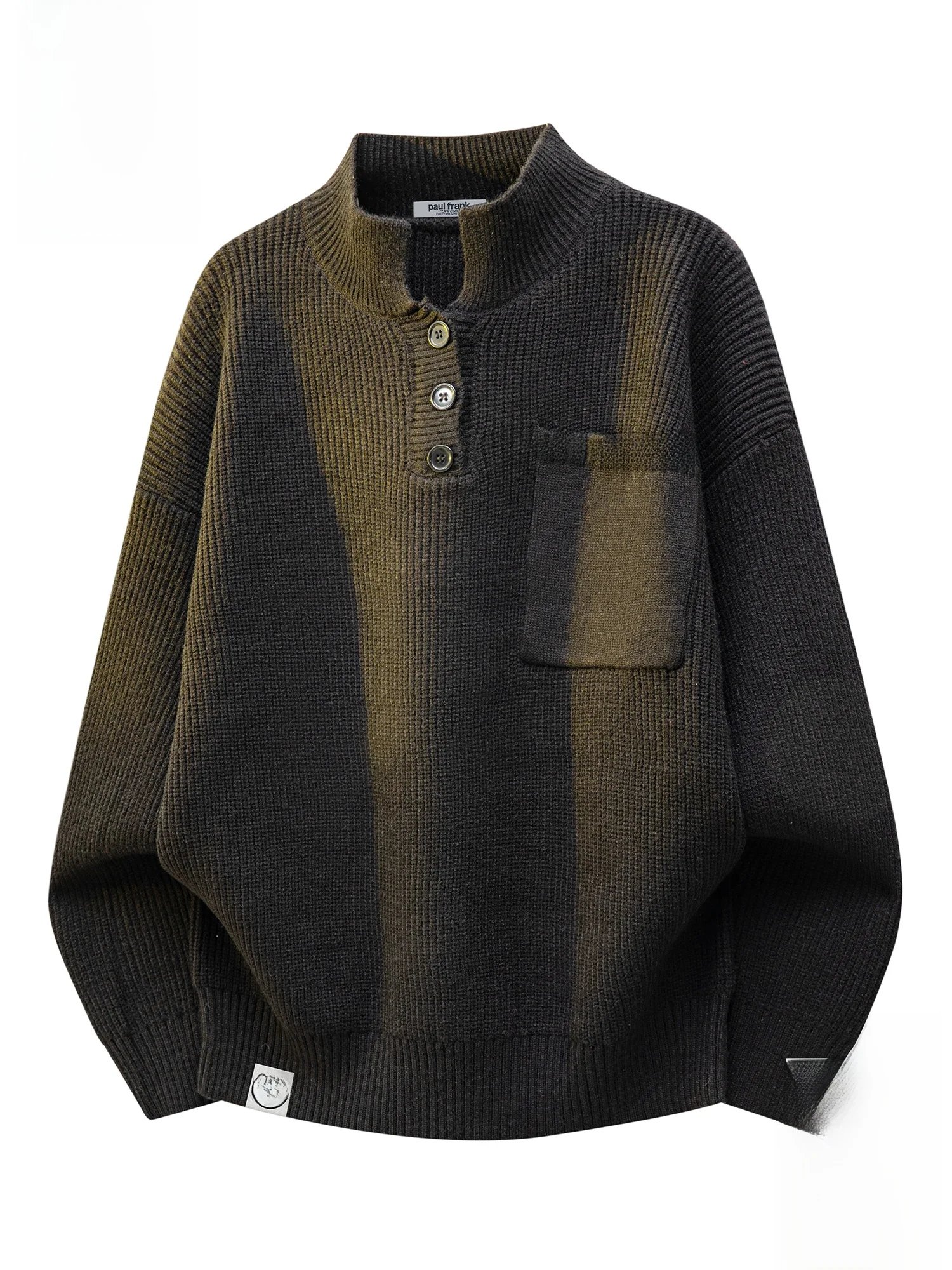 PaulFrank M Knitted Sweater with Button Design f High Collar Loose Fit Warm Autumn Winter Sle Casual Faion Knitwear
PaulFrank M Knitted Sweater with Button Design f High Collar Loose Fit Warm Autumn Winter Sle Casual Faion Knitwear