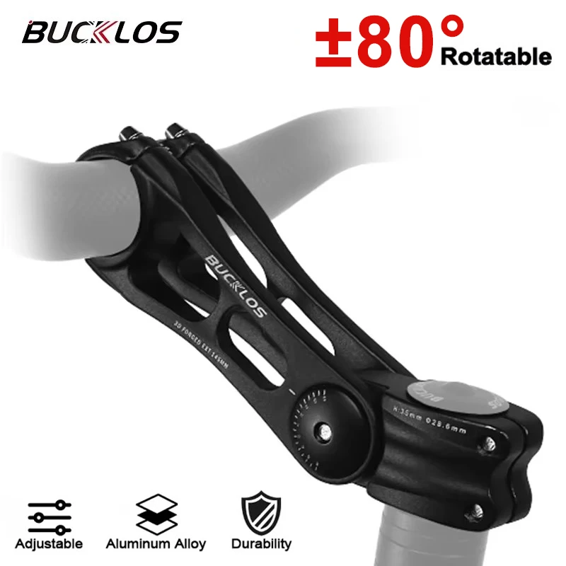 BUCKLOS Adjustable Bike Stem 3D Forged Bicycle Handlebar Table Rise Negative Durable Mountain Cycling Bar Stem Power MTB Parts
BUCKLOS Adjustable Bike Stem 3D Forged Bicycle Handlebar Table Rise Negative Durable Mountain Cycling Bar Stem Power MTB Parts
